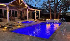 Design Builder Swimming Inground Spool Pool Contractor Clute Texas Corinthian Pointe Leisure Fiberglass Pools by Professional Installation Companies